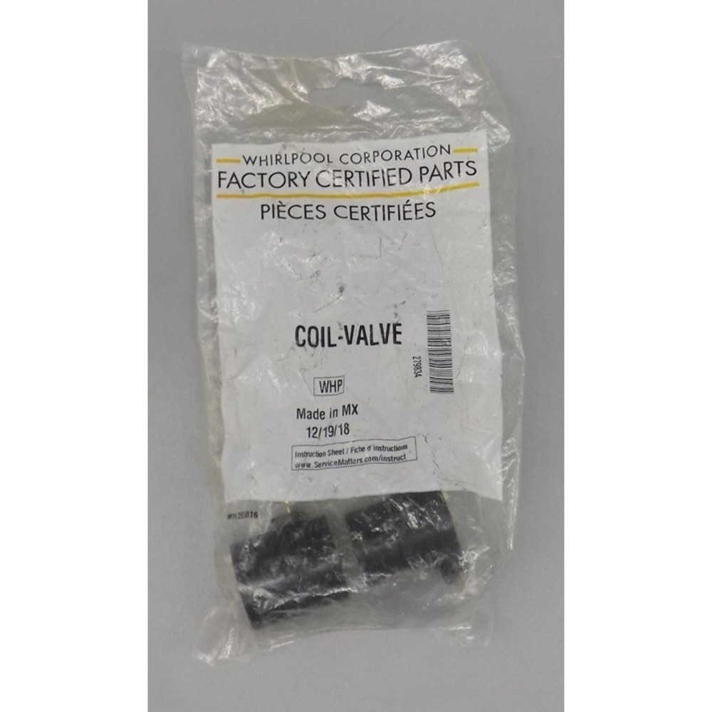 New Whirlpool Valve Coils Gas Dryer OEM  W219834 Kenmore Roper Propane Natural